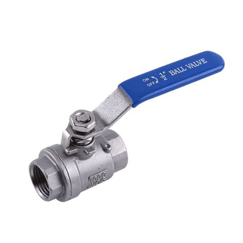 1 2 Amp 39 Amp 39 Npt 2 Way Rotary Lever Full Port Ball Valve Stainless Steel 304 1 2 Amp 39 Amp 39 Npt 2 Way Rotary Lever Full Port Ball Valve Stainless Steel 304