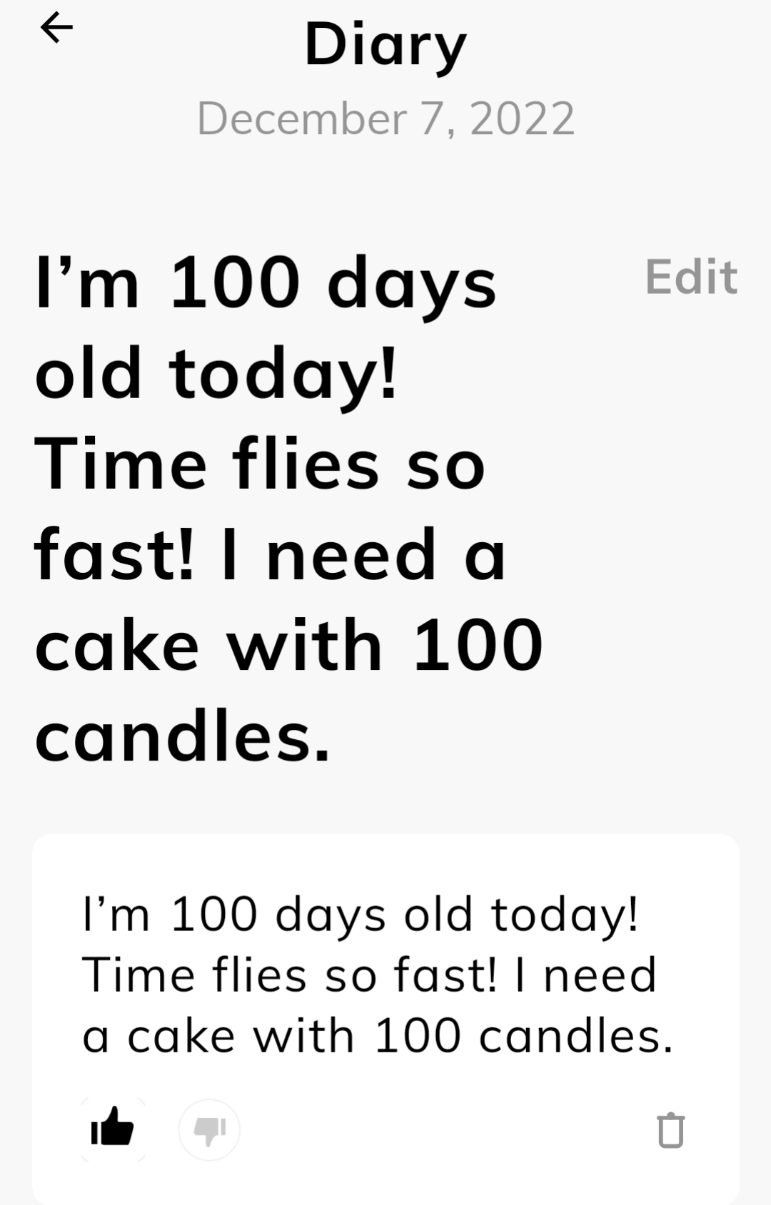 100 Days From Today