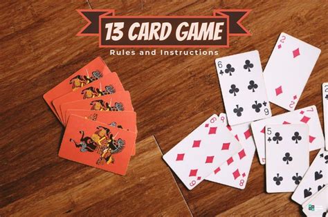 13 Card Game Rules And How To Play Group Games 101 13 Card Game Rules And How To Play Group Games 101