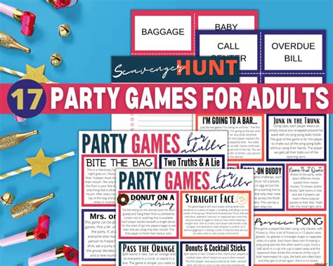 17 Unforgettable Fun Adult Birthday Party Games Print Now 17 Unforgettable Fun Adult Birthday Party Games Print Now