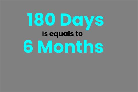 180 Days Is How Many Months 180 Days Is How Many Months