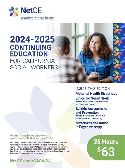 26 Hours For Only 63 Social Workers Continuing Education Netce Com 26 Hours For Only 63 Social Workers Continuing Education Netce Com