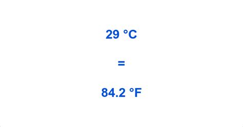 29 C To F
