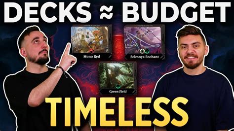 3 Decks Budgets Timeless Sur Magic Arena Guide Pour Bien Commencer
