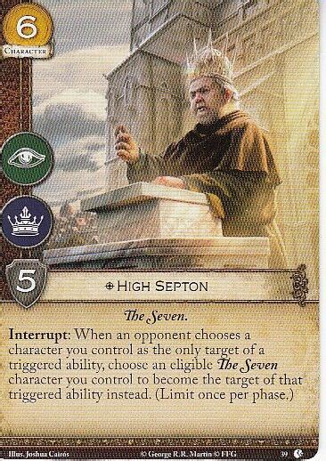3 X High Septon Agot Lcg 2 0 Game Of Thrones Lions Of Casterly Rock 39 3 X High Septon Agot Lcg 2 0 Game Of Thrones Lions Of Casterly Rock 39
