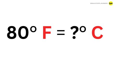 80 C In F