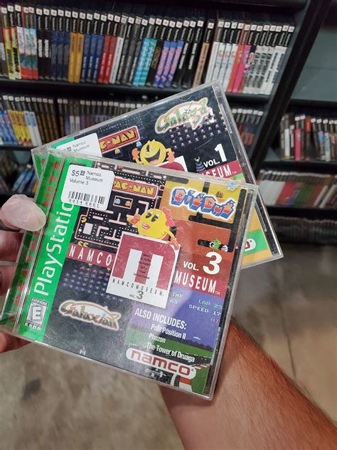 A Game Store I Went To On Vacation Had Namco Museum Vol 1 3 For 5 99