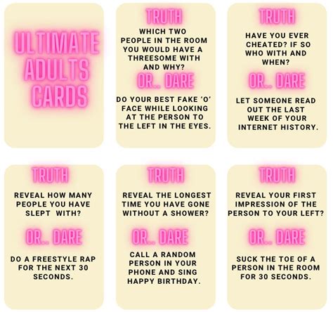 Adult Card Game Fun