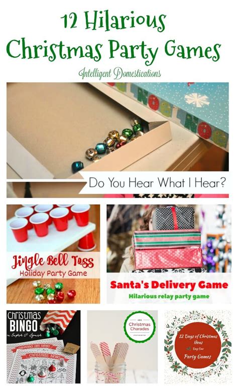 Adult Christmas Party Game Ideas