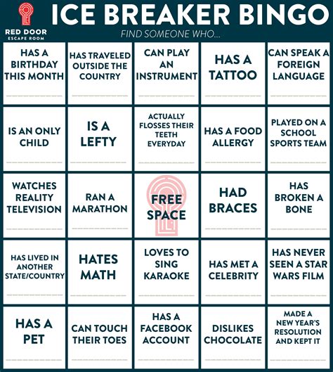 Adult Ice Breaker Games