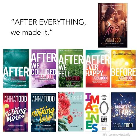 After Book Series Order Anna Todd Lyndsay Mcnally After Book Series Order Anna Todd Lyndsay Mcnally