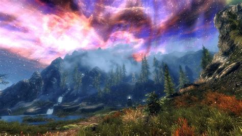 Amazing Sky In The Elder Scrolls V Skyrim Wallpaper Game Wallpapers Amazing Sky In The Elder Scrolls V Skyrim Wallpaper Game Wallpapers