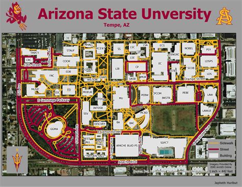 Arizona State University Map