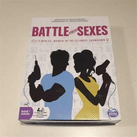 Battle Of The Sexes Board Game Men Vs Women Ultimate Showdown 100% ... Battle Of The Sexes Board Game Men Vs Women Ultimate Showdown 100% ...