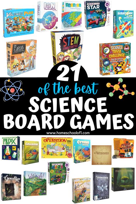 Best Science Board Games For Kids Stem Chemistry Biology Best Science Board Games For Kids Stem Chemistry Biology