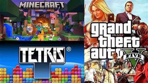 Top 5 Best Sold Video Games