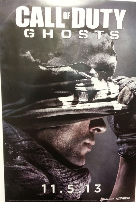 Call Of Duty Ghosts Release Date Confirmed Via Promotional Poster Call Of Duty Ghosts Release Date Confirmed Via Promotional Poster