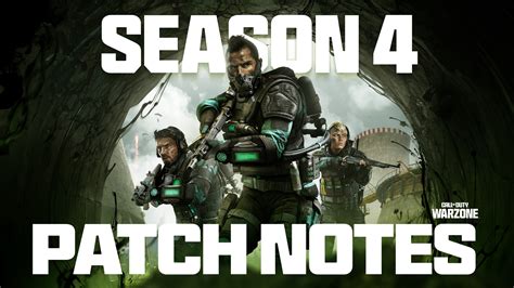 Call Of Duty Warzone Saison 4 Patchhinweise Call Of Duty Warzone Saison 4 Patchhinweise