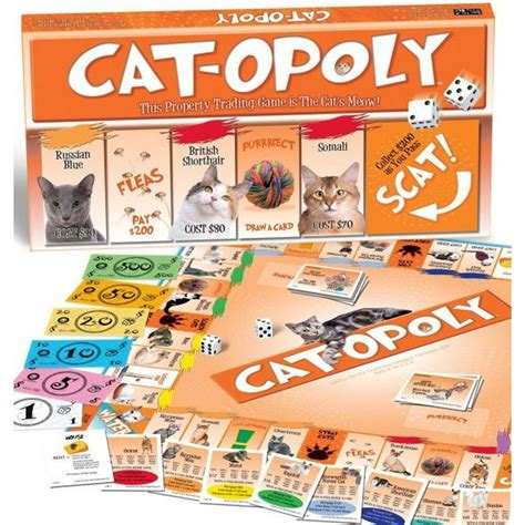 5 Cat Board Games