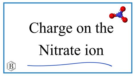 Charge Of Nitrate