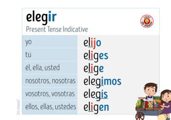 Choose In Spanish