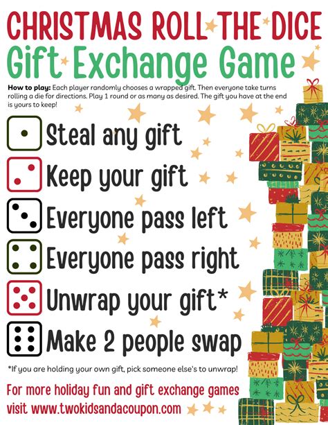 5 Fun Gift Exchange Games