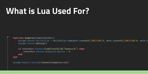 5 Lua Coding Tips