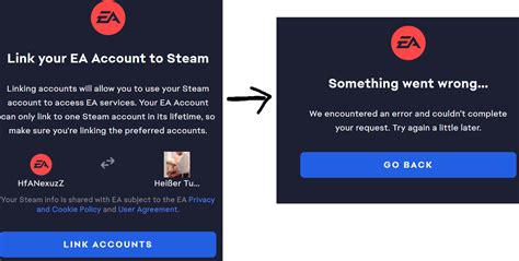 Desperately Trying To Connect Ea Account With Steam Ea Support Told Me Desperately Trying To Connect Ea Account With Steam Ea Support Told Me