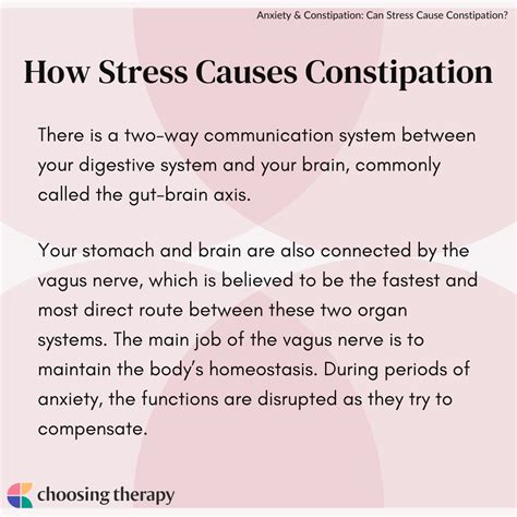 Does Stress Cause Constipation
