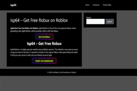 Don T Fall For The Fake Isp64 Site Free Robux Scam Don T Fall For The Fake Isp64 Site Free Robux Scam