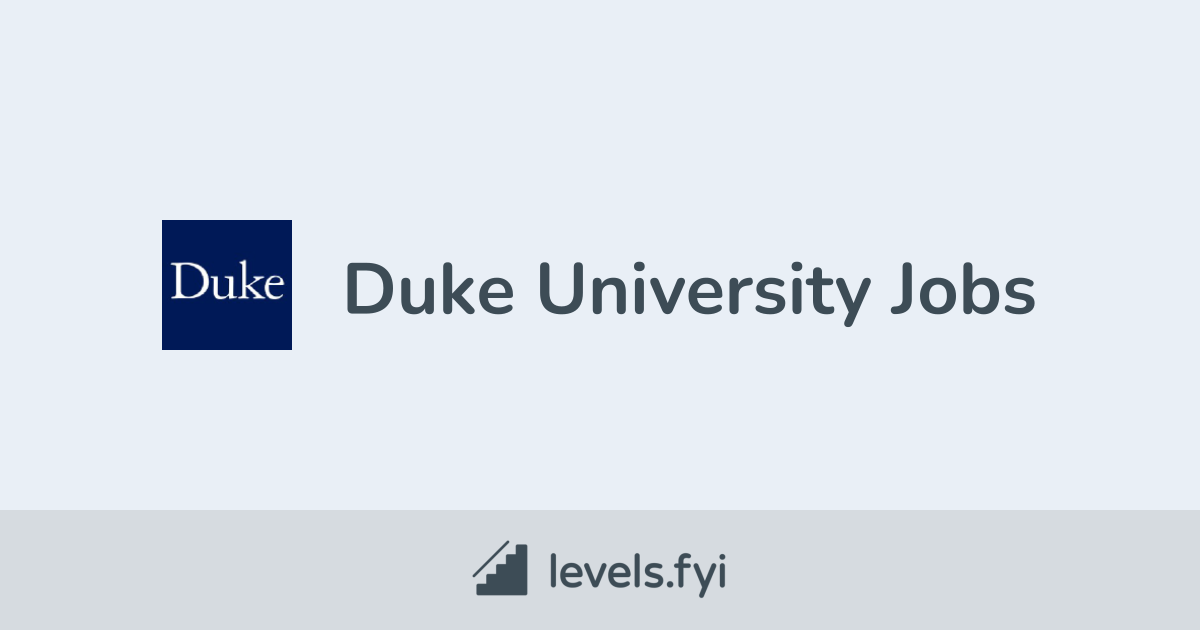 Duke University Jobs