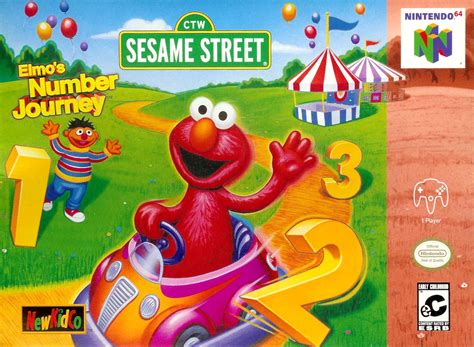 Elmo S Number Journey Nintendo 64 Game