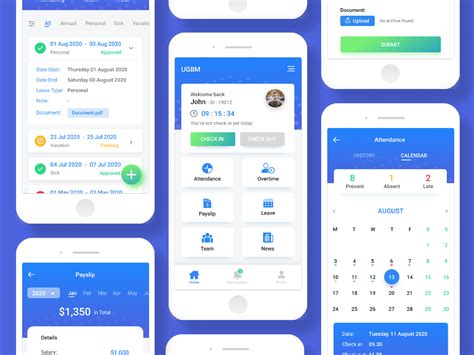 Employee Self Service Mobile App Ux Ui By Arief Rachman On Dribbble Employee Self Service Mobile App Ux Ui By Arief Rachman On Dribbble