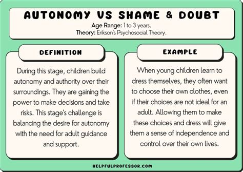 Erikson Autonomy Vs Shame And Doubt
