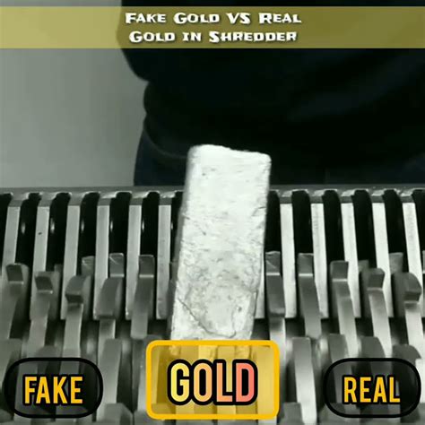 Fake Gold Vs Real Gold In Shredder Shortsvideo Facts Uqfacts Uq Fake Gold Vs Real Gold In Shredder Shortsvideo Facts Uqfacts Uq