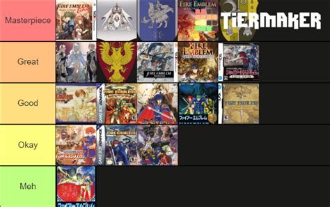 Fire Emblem Games Ranked Fire Emblem Games Ranked