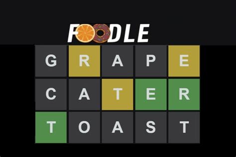5 Foodle Game Tips
