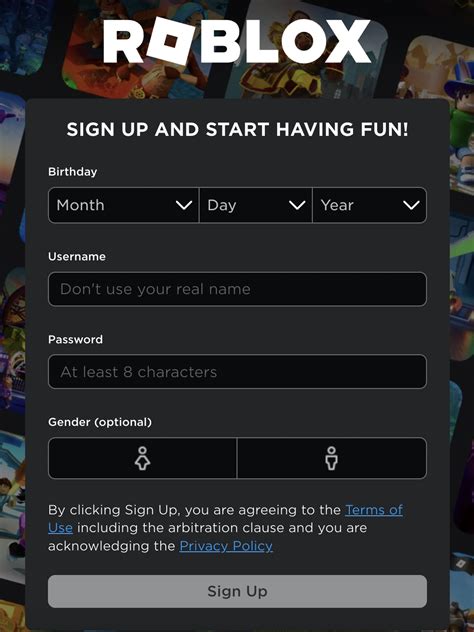 Free Roblox Username Password
