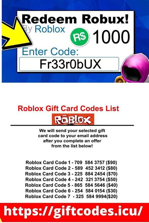 5 Free Robux Codes