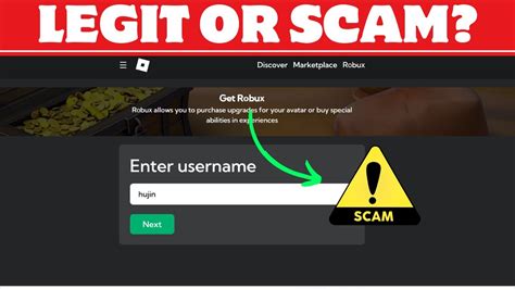 Free Robux Scam Alert Free Robux Scam Alert