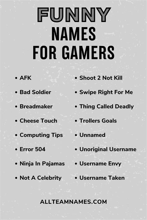 7 Funny Game Names