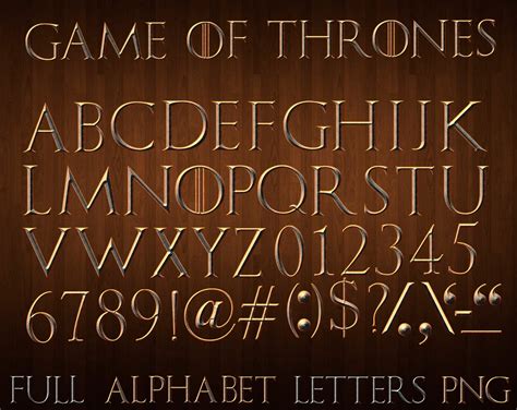Game of Thrones Font Style