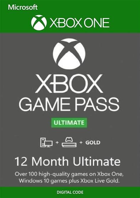 Game Pass 12 Month Key Deal