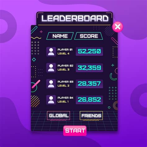 Gaming Leaderboard Design Vectors Illustrations For Free Download Gaming Leaderboard Design Vectors Illustrations For Free Download