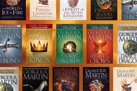 George R R Martin Books In Order Game Of Thrones G T