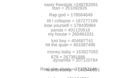 Good Roblox Song Ids 2024 Rycca Clemence