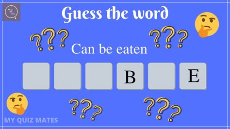 Guess Word Game Fun