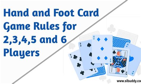 Hand Foot Rules Card Game Guide