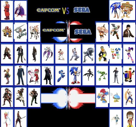 Here S My Dream Roster For Capcom Vs Sega All Stars R Sega Here S My Dream Roster For Capcom Vs Sega All Stars R Sega