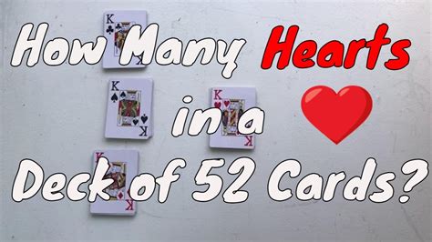 How Many Heart Cards Are In A Deck